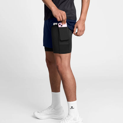 2-in-1 Pace Shorts 5-Inch